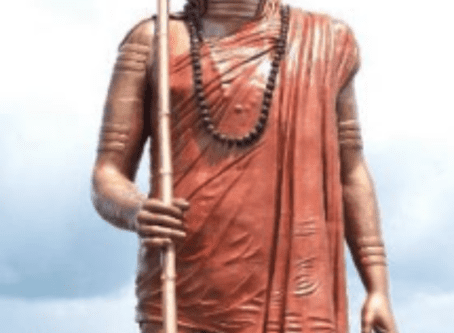 adi shankaracharya statue omkareshwar